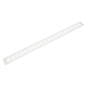 Riex GV44 alumínium szellőzőrács, 60x800 mm, fehér