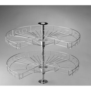 3/4 kör kosár 750mm ezüst