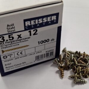 Facsavar Reisser sárgított 3,5x12 PZ