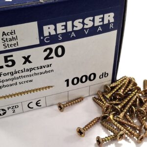 Facsavar Reisser sárgított 3,5x20 PZ