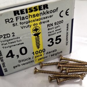 Facsavar Reisser sárgított 4x35 PZ