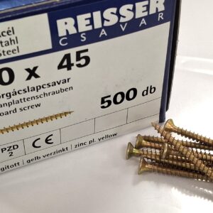Facsavar Reisser sárgított 4x45 PZ