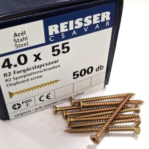 Facsavar Reisser sárgított 4x55 PZ