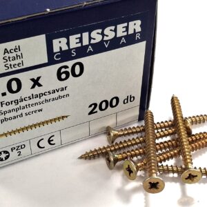 Facsavar Reisser sárgított 5x60 PZ