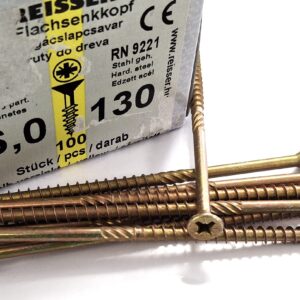 Facsavar Reisser sárgított 6x130 PZ