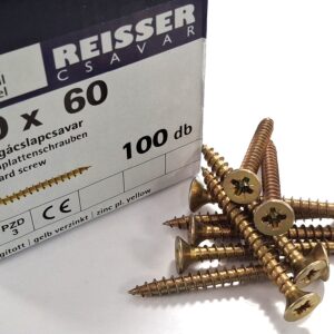 Facsavar Reisser sárgított 6x60 PZ