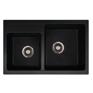 Mosogató Quadro 2D 780x500mm fekete