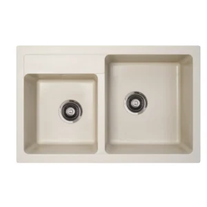 Mosogató Quadro 2D 780x500mm pezsgő