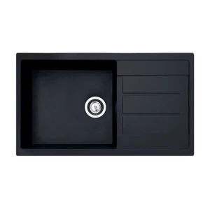 Mosogató Atos Mega 860x500mm fekete