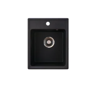 Mosogató Quadro40 400x500mm fekete