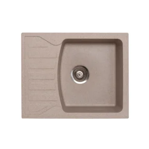 Mosogató Quadro M 620x500mm bézs