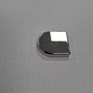 Üvegajtópánt salice takaró mini króm