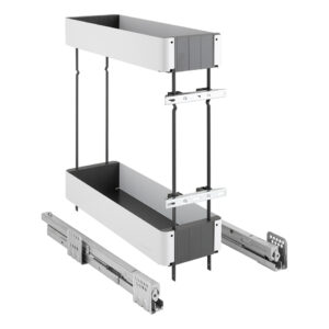 Kihúzható kosár K-Line Base 200mm fehér