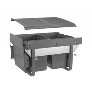 Hulladéktároló GTV 450mm alacsony 2x15