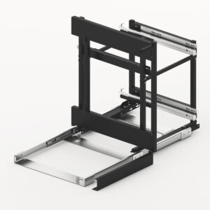Hettich Orta  sarokszerelvény 450mm antracit