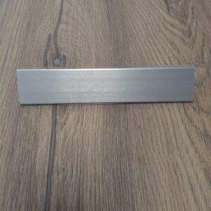 Vízzáró BLY alu szálcsiszolt alu 4000 mm