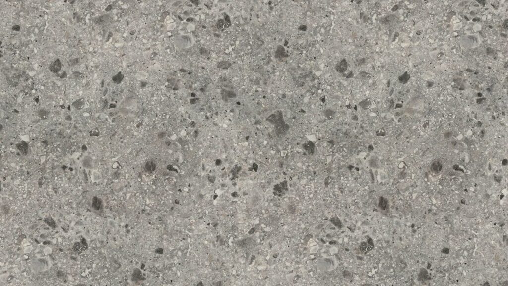 Egger F021 ST75 Szürke Triestino terrazzo – teljes tábla nézet