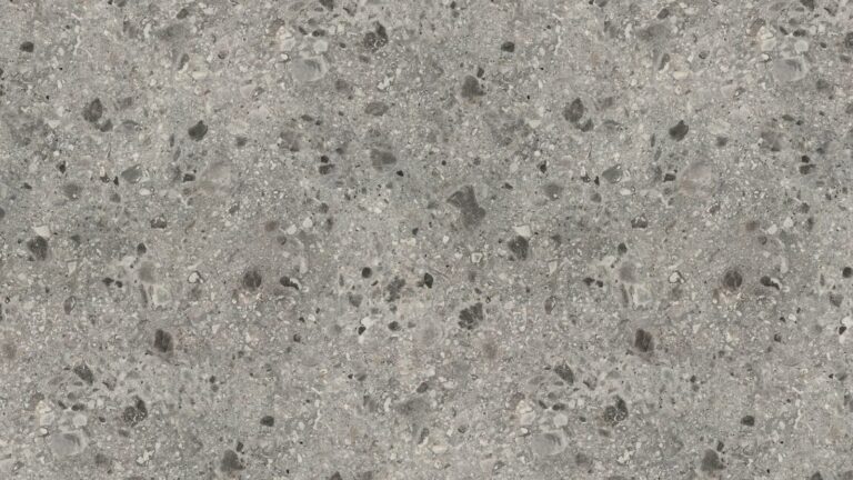Egger F021 ST75 Szürke Triestino terrazzo – teljes tábla nézet