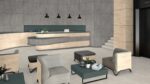 Egger F186 ST9 Világosszürke Chicago beton – enteriőr